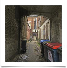 Looking Up The Alley - John North
